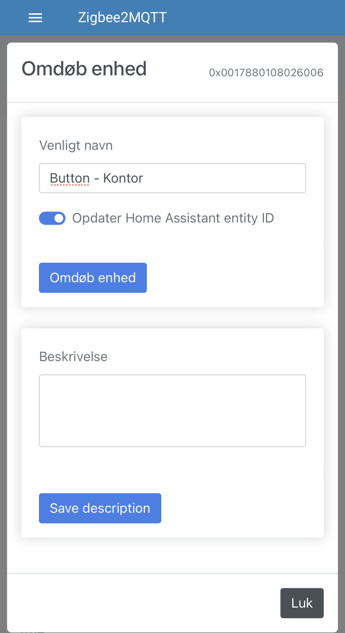 Flyttedag Skift fra deCONZ til Zigbee2MQTT Smart Home Guide