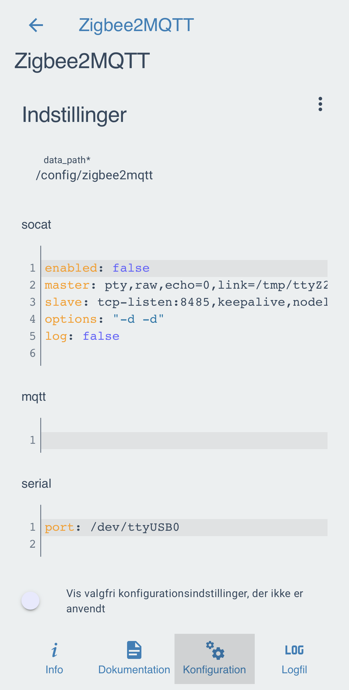 Flyttedag Skift fra deCONZ til Zigbee2MQTT Smart Home Guide